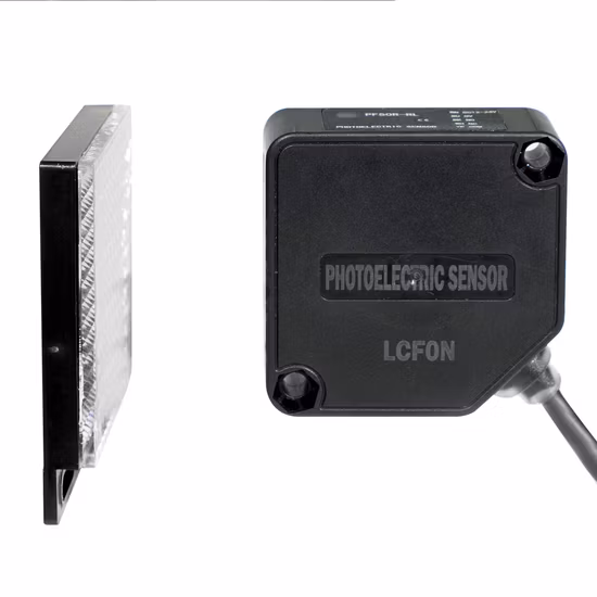 Sensor fotográfico da placa refletora de espelho IP67 para deslizamento industrial